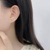 Small Mini Cute Grass Sprouted Earrings Light Luxury Niche Daily Simple Versatile Earrings