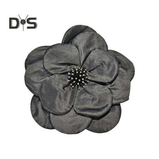 

3D Цветочная аппликация со стразами Декор свитер платье блузка Декор DIY Шитье нашивка аксессуары для одежды свадебная одежда украшения чёрный