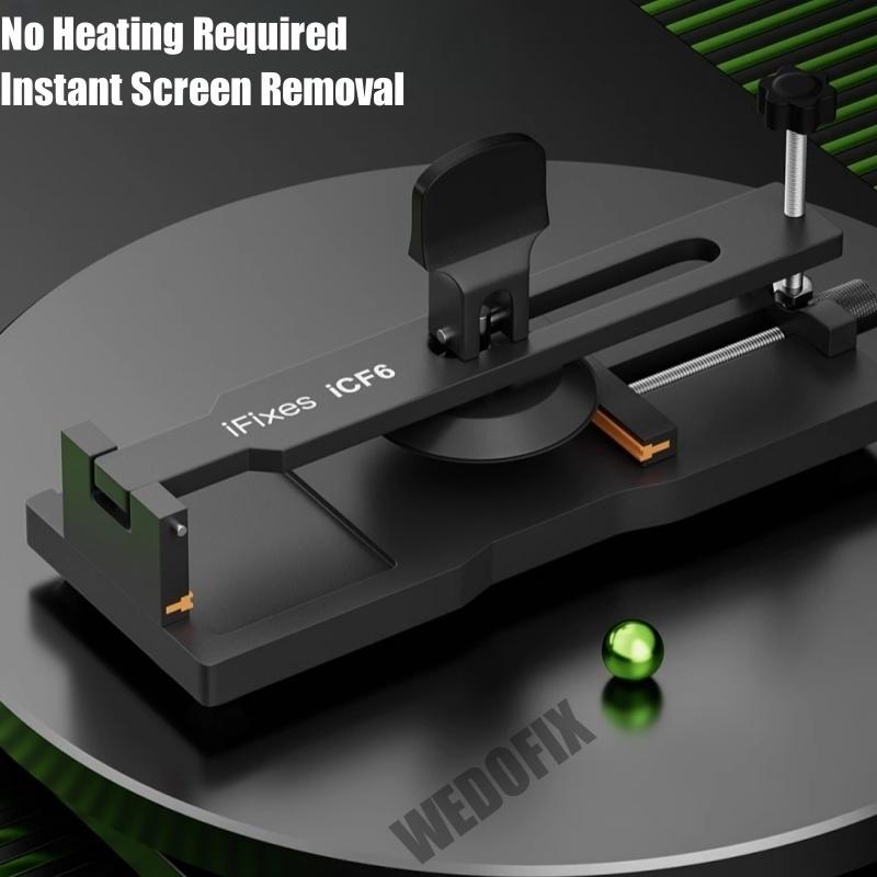 iFixes iCF6 No-Heat Phone Screen Removal Tools with Strong Suction Cup Damage-Free LCD Separator for Phone Repair