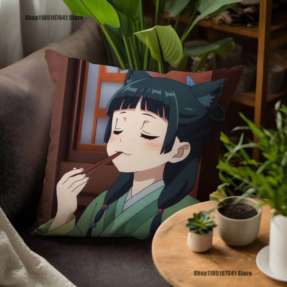 The A-Apothecary Diaries M-Maomao Pillow Case For Sofa Decor Car Office Room Printing Cushion Cover Decorations and Protector