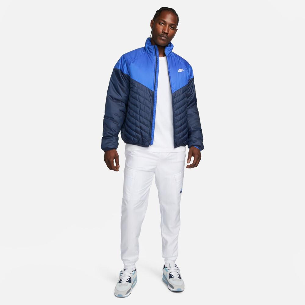 Winter Jacket Nike Windrunner Therma-FIT Puffer Jacket (FB8195) Midnight Navy/game Royal/sail