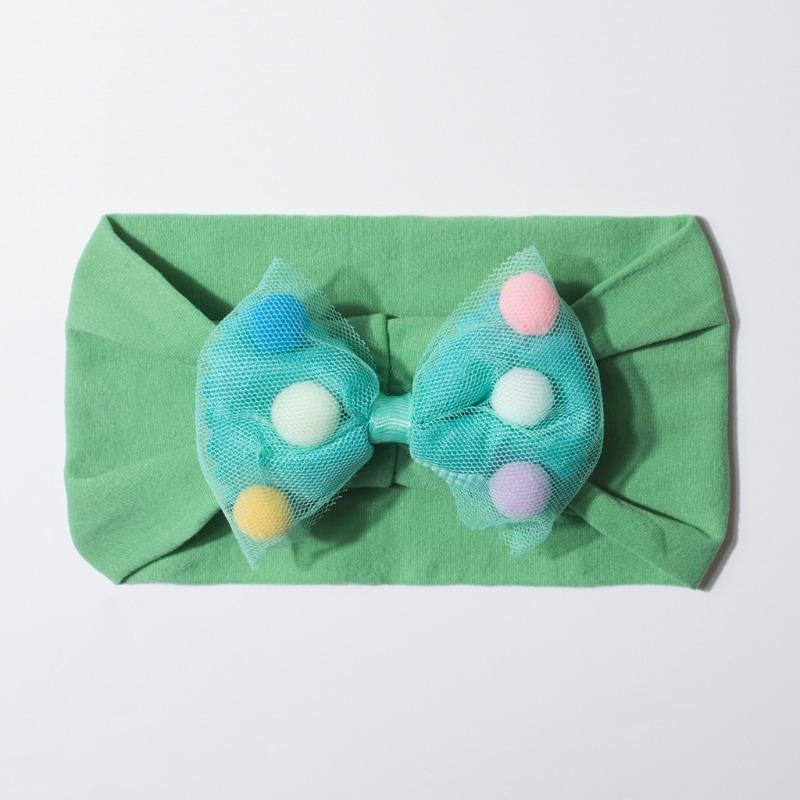 New Baby Headscarf Combination, Cute Baby Soft Bow Flower Headband, Children's Accessories