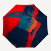 1pc Outdoor Umbrella with Anime Character Design - Automatic Opening/Closing, Portable 3-Fold Design, 8-Rib Iron Frame - Perfect Gift for Fans, Travel