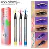Pearlescent Fluorescent Eyeliner Set: Long-Lasting, Quick-Drying, Waterproof, Sweat-Resistant UV Face and Body Paint Collection.
