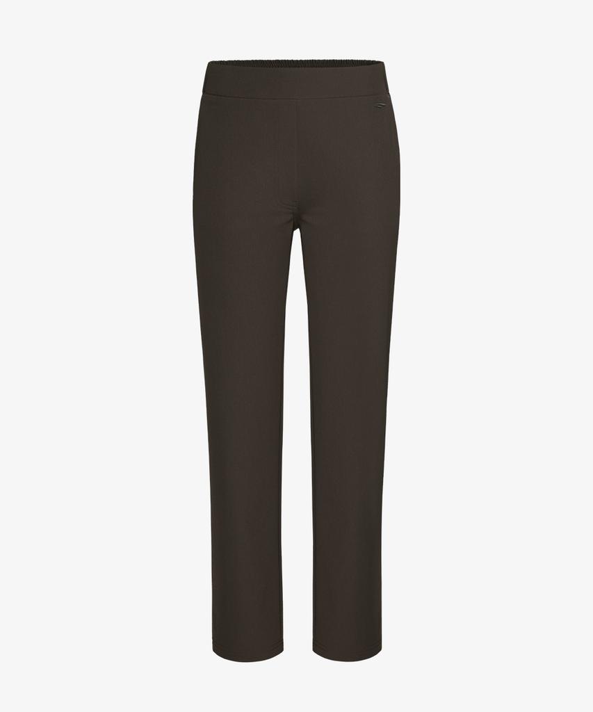 Baellob Women'S Plain Good Basic Pants Dark Beige