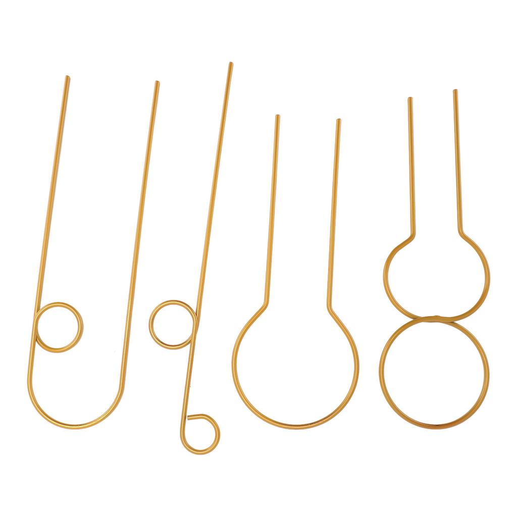 4pcs Plant   Rust Proof Stylish Metal Climbing Plant   for Home Garden Potted Plant