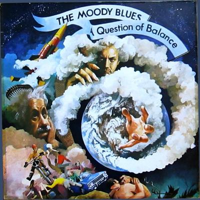 LP Record MOODY BLUES  A Question Of Balance THS3 THRESHOLD Germany Rock Used
