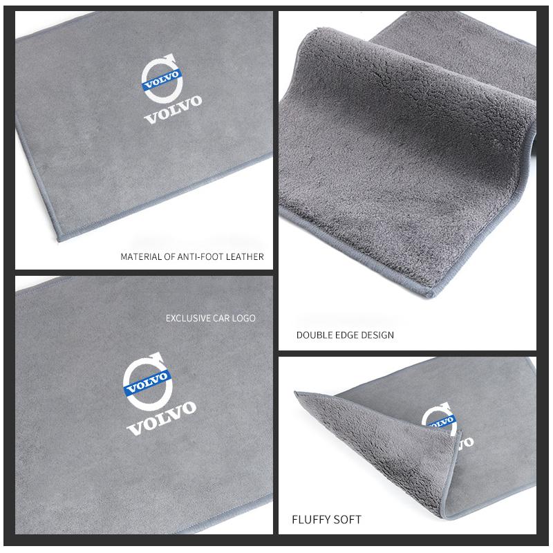 Microfiber Towel Car Cleaning Care Accessories For Volvo Polestar AWD V50 S60 XC60 S40 XC40 XC90 V60 S80 S90 V90 V70 T6 V40 S70