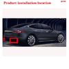 Decorative Frame For Rear Fog Lights Of Car For For Tesla Model S 2017-
