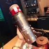 Leakproof Stainless Steel Thermos Cup Portable Christmas Water Bottle  Office