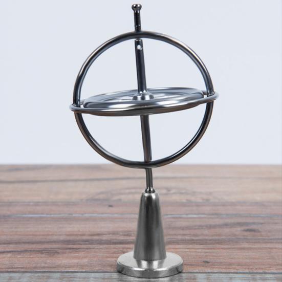 Dynamical Gyroscope Educational Classic Rust-proof Rotating Gyro Stress Reliever for School