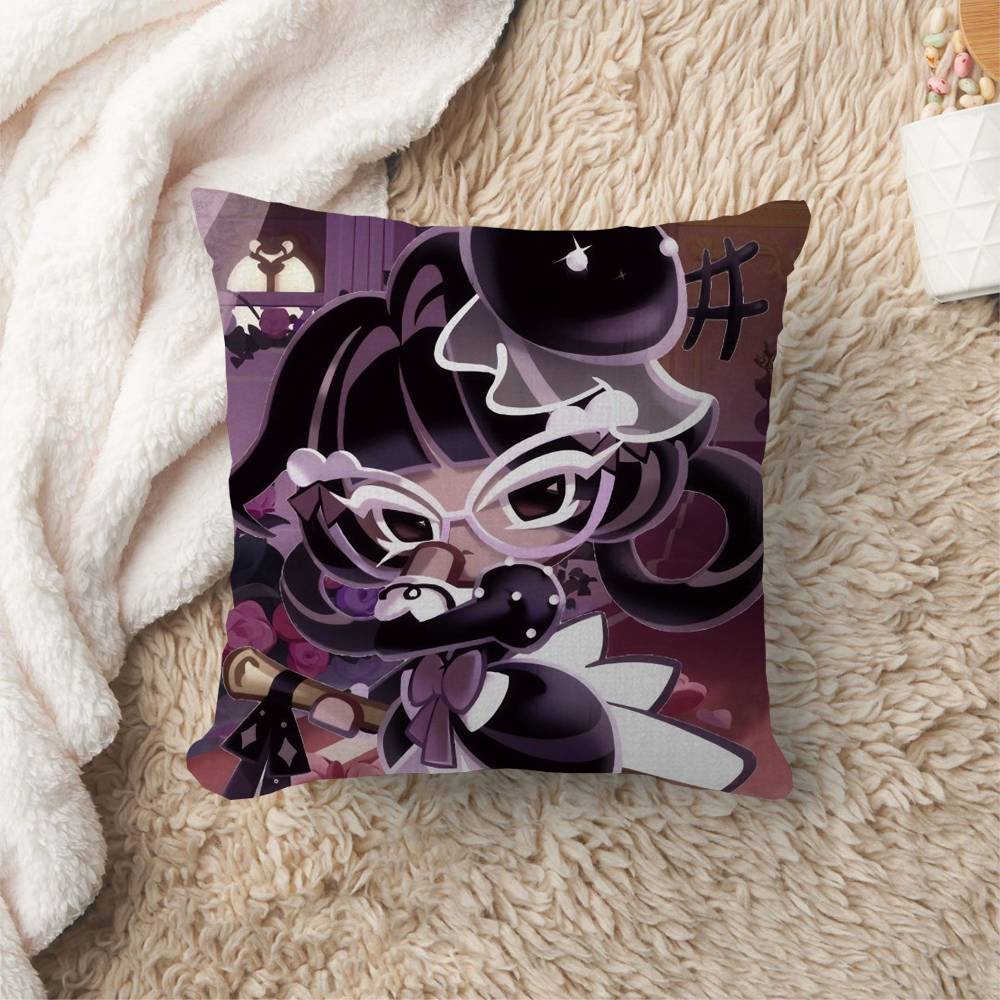 Cookie Run Kingdom Cushion Cover Car Throw Pillow Case For Sofa Car Christmas Gift Xcm Xcm