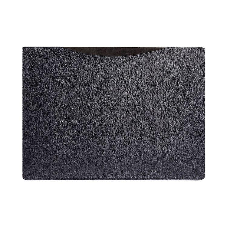

Coach 37 Monogram Coated Canvas Laptop Briefcase Large Men briefcase Charcoal C0991-CHR Basic Set (Bag+Dust Bag)