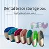Dental Brace Storage Box, Shell Design Retainer Case, Denture Holder, False Tooth Organizer, Multi-Color Options