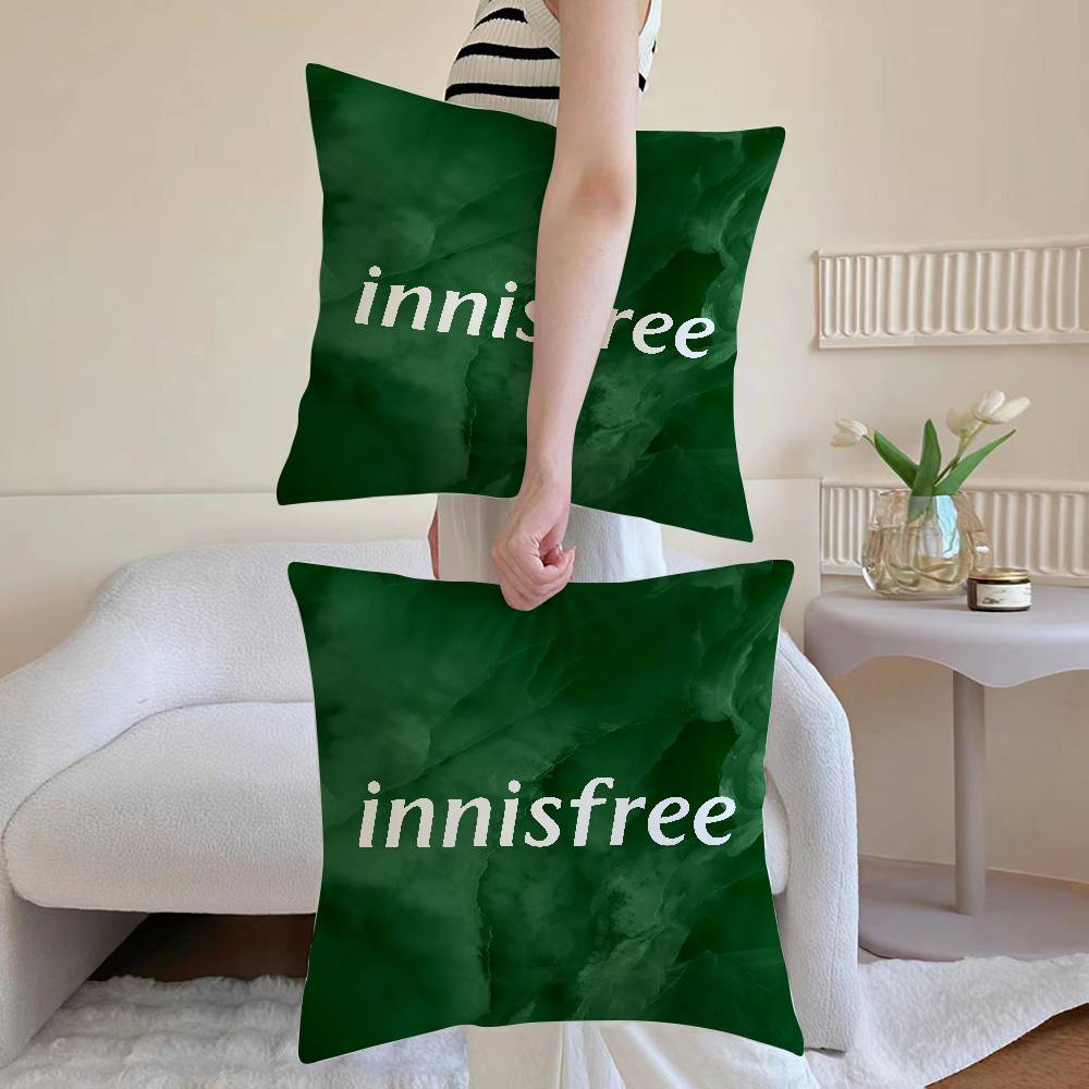 

Innisfree Pillow Case Sofa and Living Room Decorative Cushion Covers Dust-proof and Mite-proof Invisible Zipper 12x12Inch