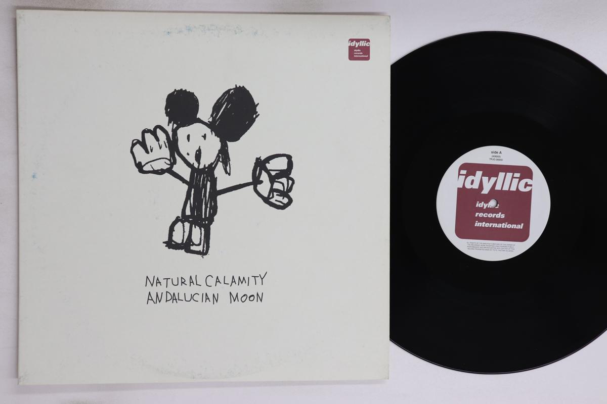 

LP Record NATURAL CALAMITY Andalucian Moon TFJC38202 TOYS FACTORY 1995 Japan Japanese Club Dance Used