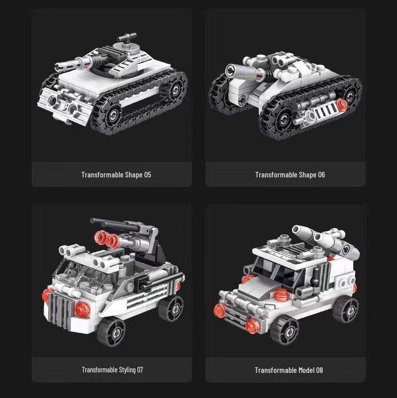 Military Aircraft Carrier Building Set - Compatible with LEGO, High-Difficulty Educational Toy for Kids, Gift Box Packaging