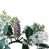Artificial Candles Wreaths, Candle Garland Rings, Flower Pillar Rings