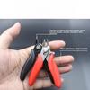 Mini Diagonal Pliers Flush Cutter Precision Wire Cutting Tool Electronics Repair Hand Tool Lightweight Comfortable Grip