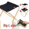 Large Portable 7075 Aluminum Folding Stool for Outdoor BBQ, Fishing, Camping, and More.