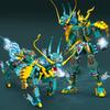 4 Styles Transform Robots Mini Building Blocks, Creative DIY Toys For Boys, Beast Mecha Robots Model Bricks