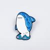 Creative Cartoon Duck Brooch with Shark Swim Ring and Slippers – Unique Animal Style Urban Accessory