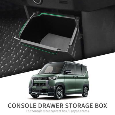 Central Storage Box for MITSUBISHI Delica Mini Ek Cross/EV/Wagon/space Center Console Organizer Containers Accessories A0U0