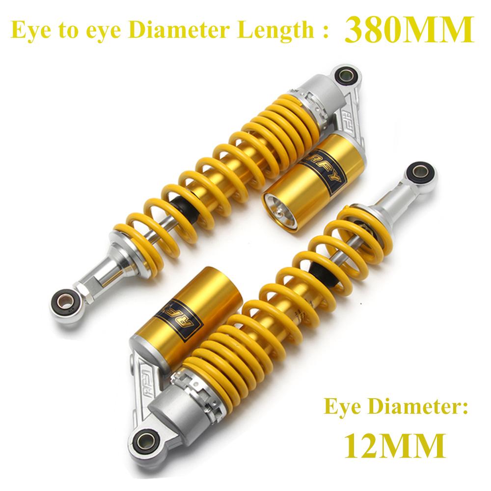 

280 мм 320 мм 340 мм 380 мм Мотоциклетный воздушный амортизатор Задняя подвеска ATV Quad Scooter Dirt Bike Motor D30