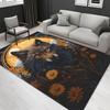 1pc 1279961907Pattern Carpet, Area Rug For Living Room Bedroom Room Bed Chair Laundry Entryway Corridor Yard Non-slip Outdoor Camping Rug Fl