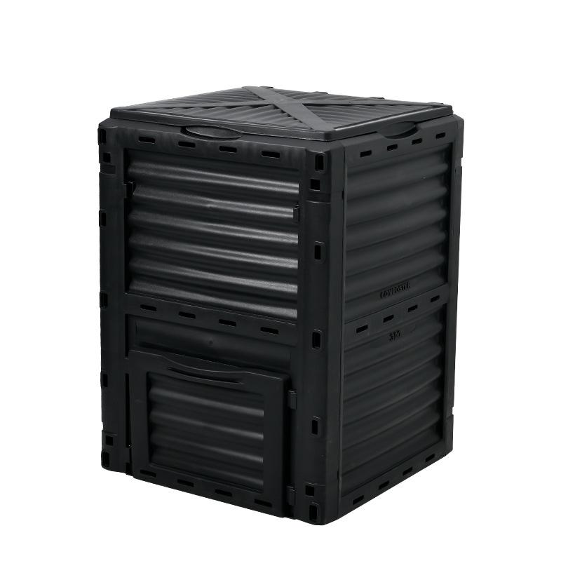 Large Capacity Outdoor Compost Bin for Yard Waste and Lawn Clippings