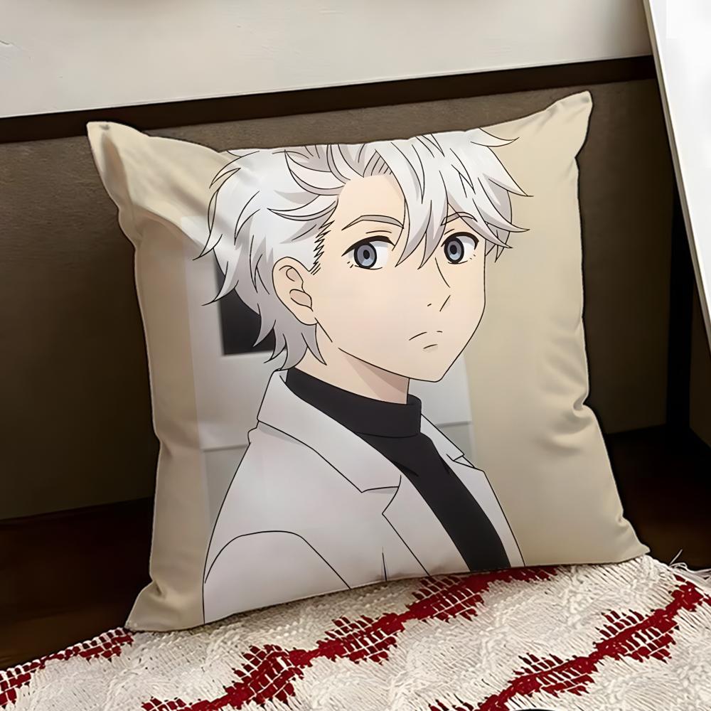 Anime The GGene of AI Cushion Cover Reversible Soft Durable Pillow Cover Home  Car MultiScene Use for Daily Comfort