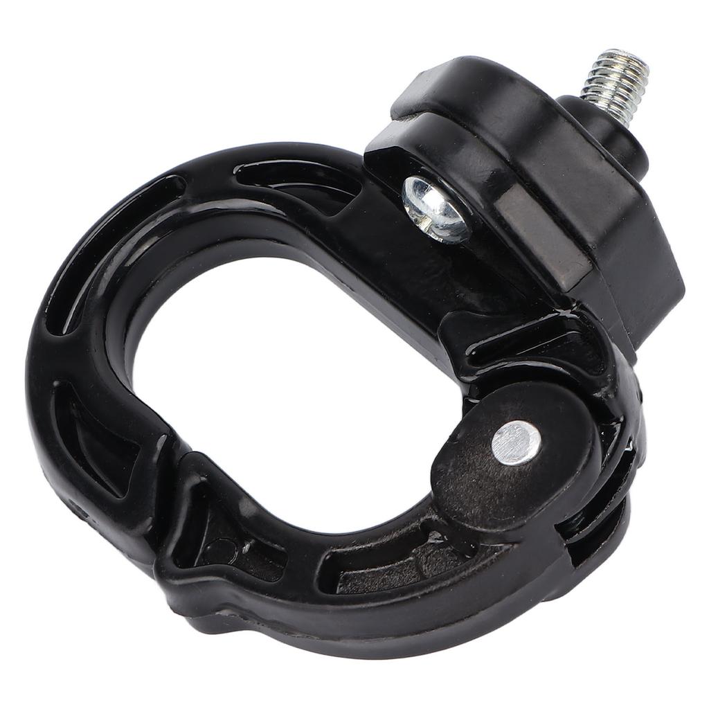 Motorcycle Front Claw Hanger Luggage Helmet Bag Hook Alloy Steel Aluminum 12kg Load Bearing for Electric ScooterBlack