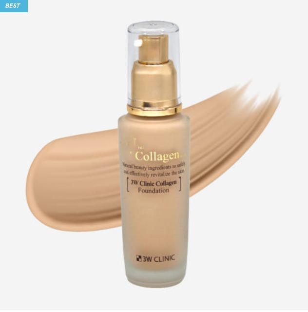 3W Clinic Collagen Foundation – 50ml (#21 / #23)