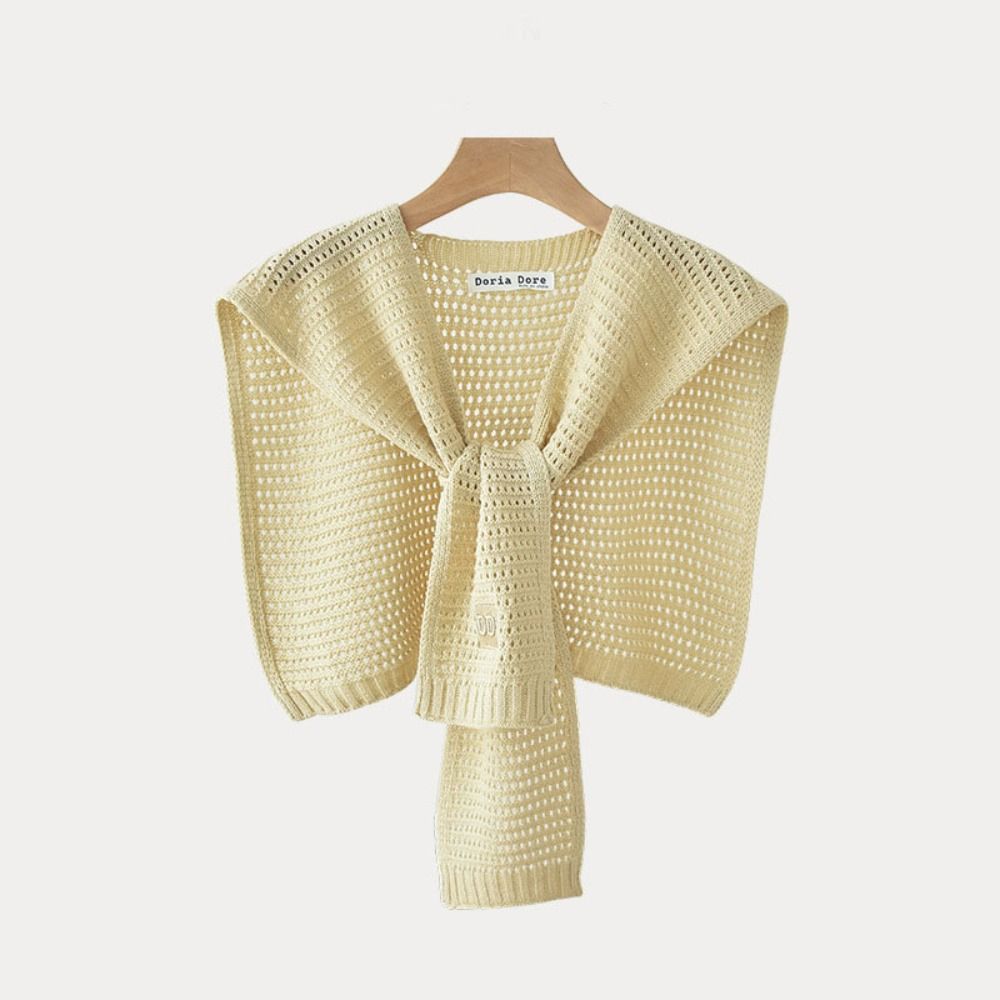 

Сохраняющая тепло вязаная шаль с кружевными завязками, шерстяная шаль, новый съемный воротник, унисекс 6