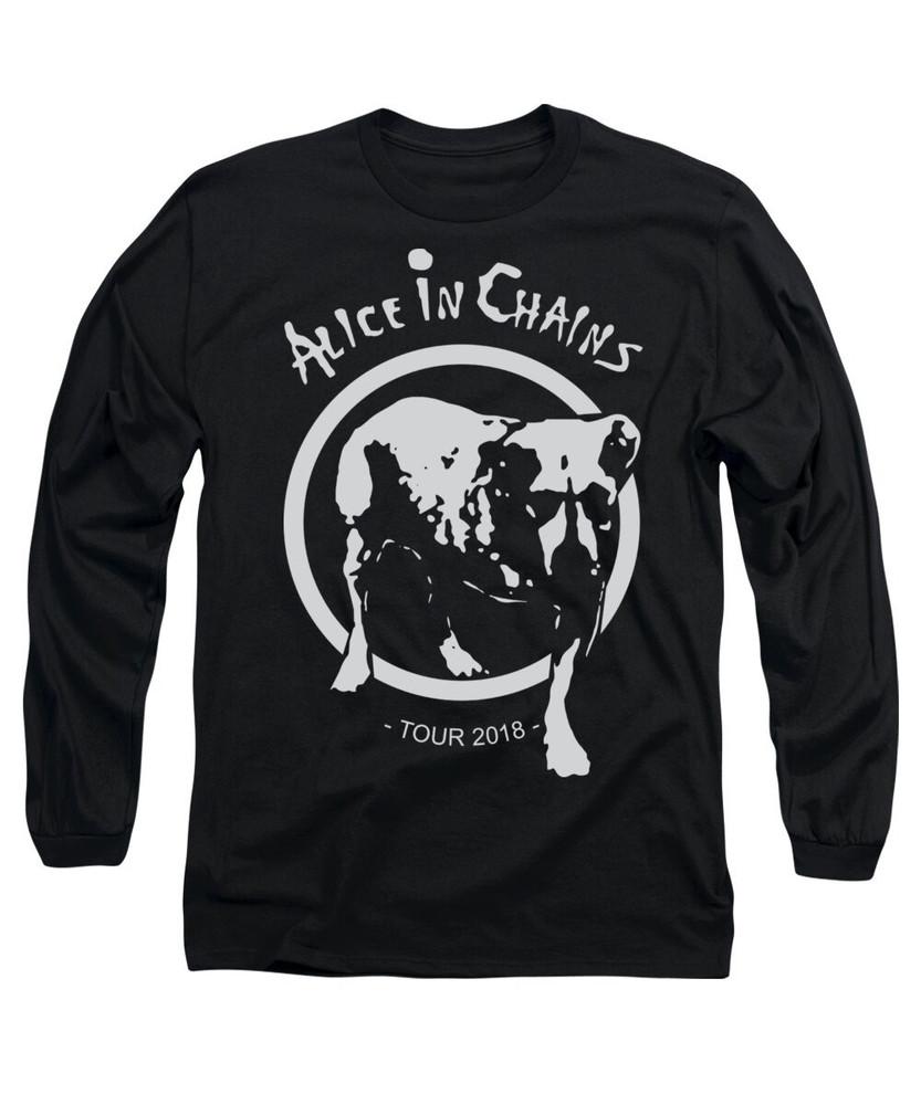 Новая винтажная футболка Alice In Chains Рождественский подарок с длинным рукавом Ss2678 XL