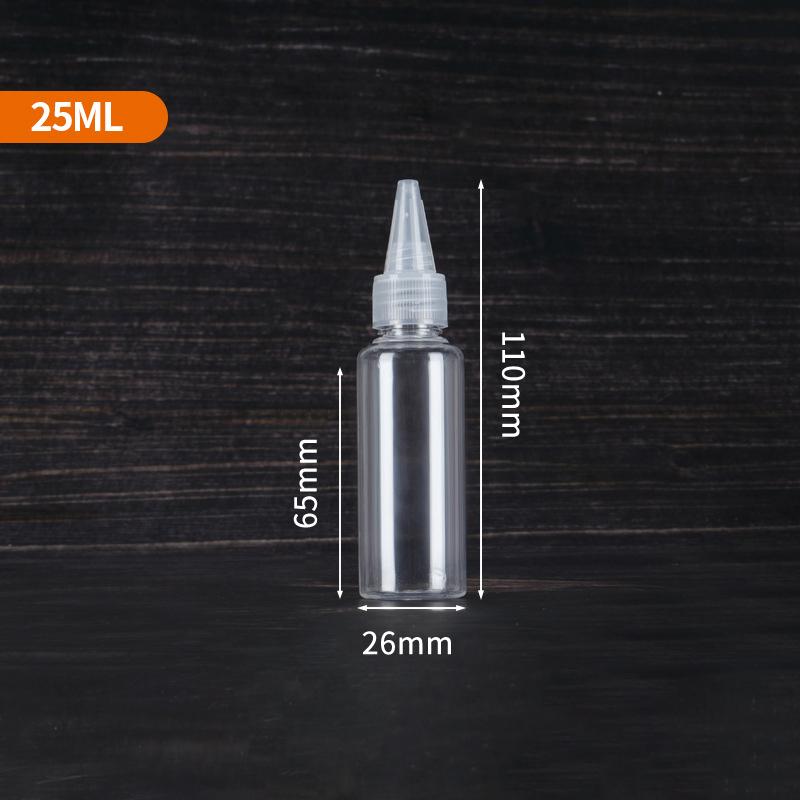 5Pcs Transparent Condiment Squeeze Bottles Jam Bottles Non-Drip Oil Liquid Dispenser Bbq Sauces Oil Container Cooking Gadget