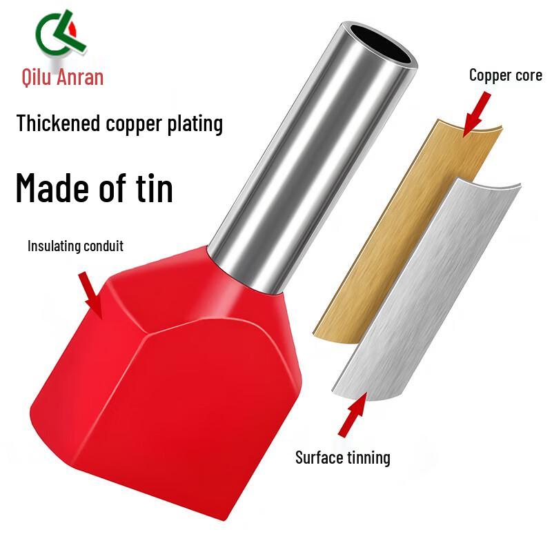 Copper TE Tube Terminal Wire Connectors