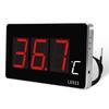 AAAF Elektronisches Digitales Thermometer für Zuhause LED Pool Thermometer Großer Bildschirm Temperaturdetektor Saunaraum Sonde EU-Stecker