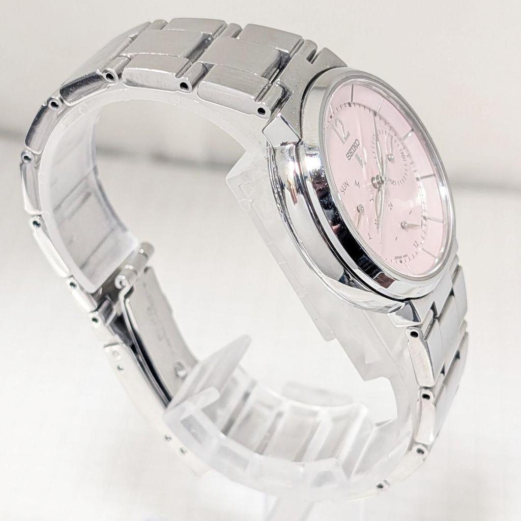 Used SEIKO LUKIA Ladies Battery Replaced Working Condition S-26