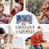 Gnome Advent Calendar Gift – 24 Days Countdown To  With Gnome-themed Pendants And Ornaments