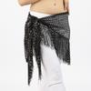 Sequins Belly Dance Belt Tassel Jazz Dancer Accessories Ethnic Belly Dance Hip Scarf  Girl