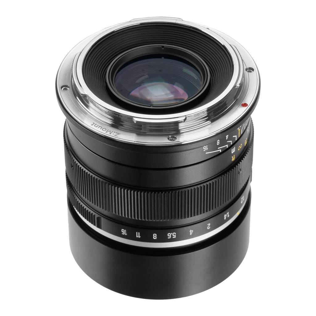 7artisans 50mm MF Festbrennweite Garantie Kompatibel mit Nikon großes Porträt Hintergrund manuell kompatibel mit F1.2 Z-Mount APS-C (2-Jahres-Herstellergarantie