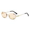Summer Elliptical Sunglasses For Women With Uv400 Protection Pc Frame Stylish Outdoor Fashion