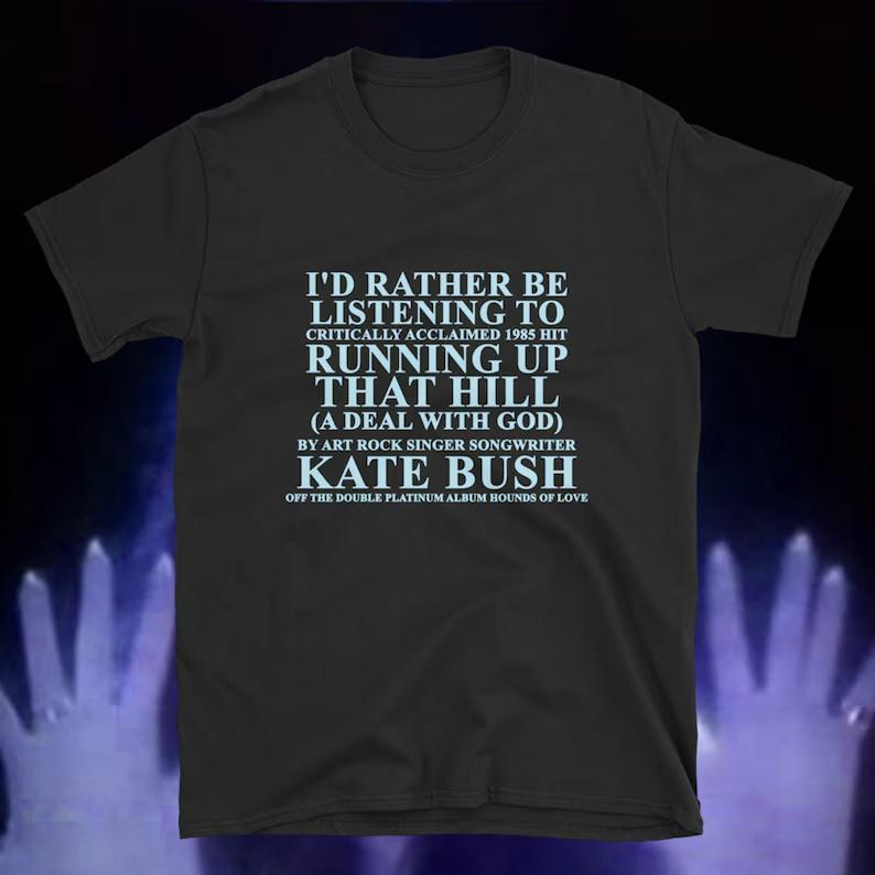 Vintage Kate Bush - Short Sleeve Men and Women All Size T-Shirt Unisex T-Shirt M