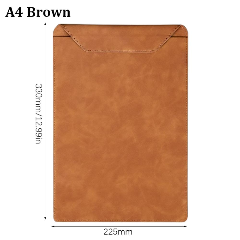 

Ручка Вставка Меню Держатель для вина Деловая встреча Зажим для контракта Офис Школа A4 Brown