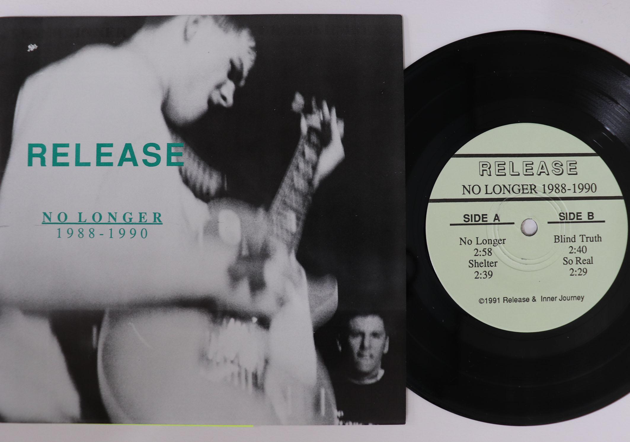 

7inch Record RELEASE No Longer 1988 1990 NUMBERTWO INNER JOURNEY 1991 US Rock Used