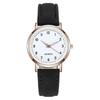 Relojes de Mujer para Mujer Pequeño de Cuarzo Analógico de Pulsera Casual de Cuero