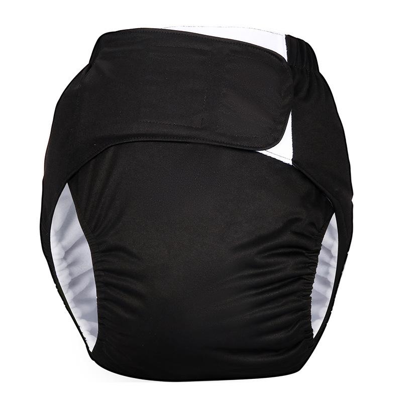 

Washable Adult Cloth Diapers with Velcro Leak-Resistant Incontinence Pants for Bedridden Seniors Practical Home Care Solution