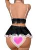 European & American Sexy Lace Nightclub Lingerie Set