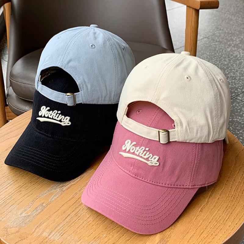 RICYGVM Letter Embroidery Baseball Hat For For Women Men Fashion Duck Tongue Cap Outdoor Sunshade Peaked Caps Solid Color Visors